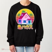 Retro Eighties 80's Anime Kame House Women's Sweatshirt thumb 0