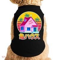 Retro Eighties 80's Anime Kame House Doggie Tank thumb 0