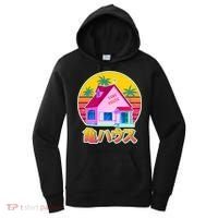 Retro Eighties 80's Anime Kame House Women's Hoodie thumb 0