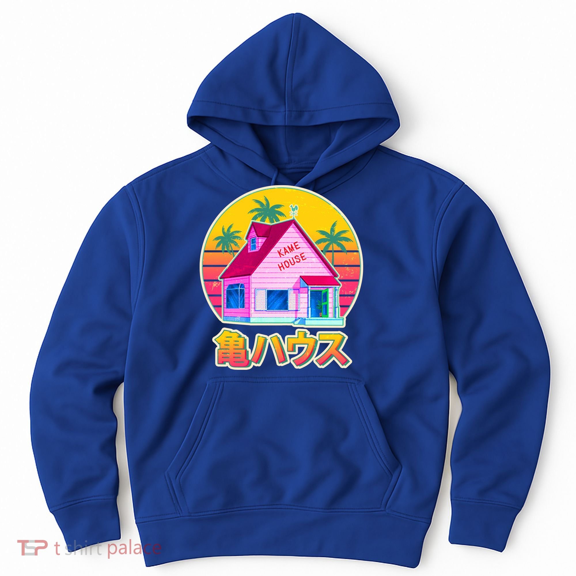 Retro Eighties 80's Anime Kame House Hoodie