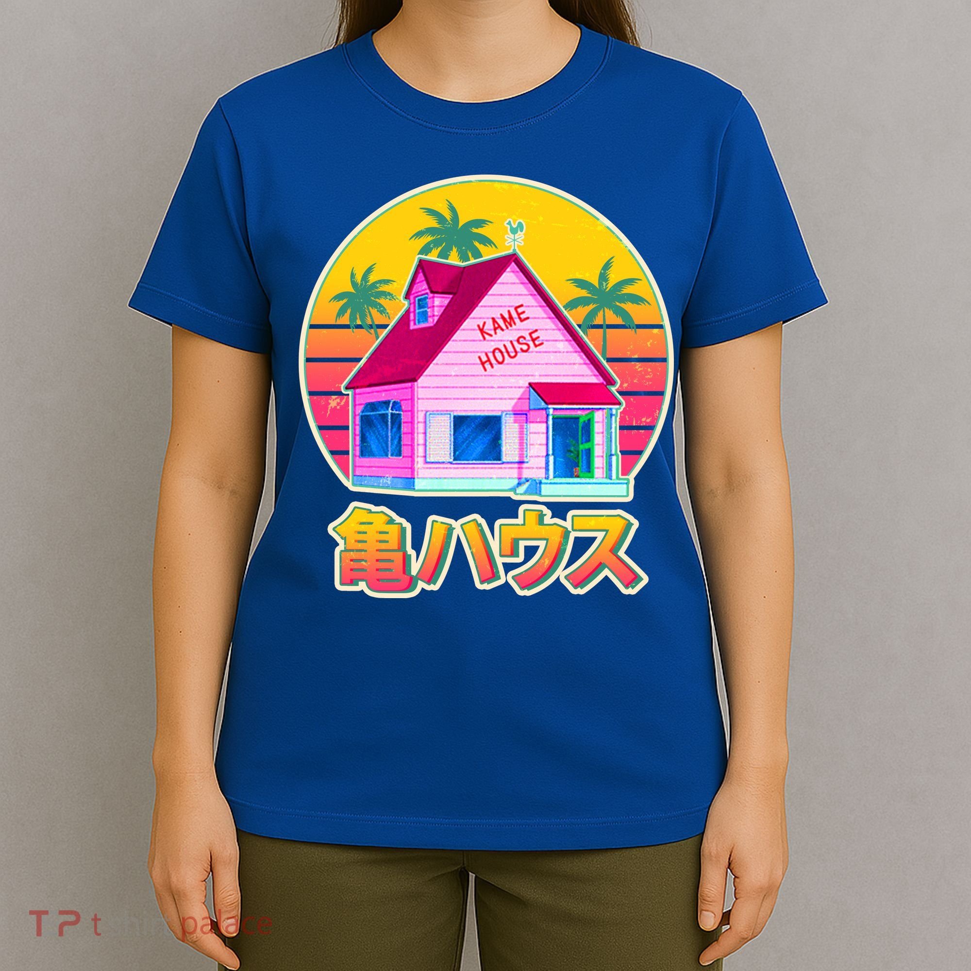 Retro Eighties 80's Anime Kame House T-Shirt