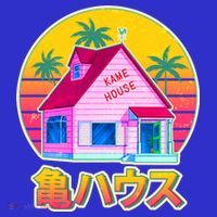 Retro Eighties 80's Anime Kame House T-Shirt thumb 7