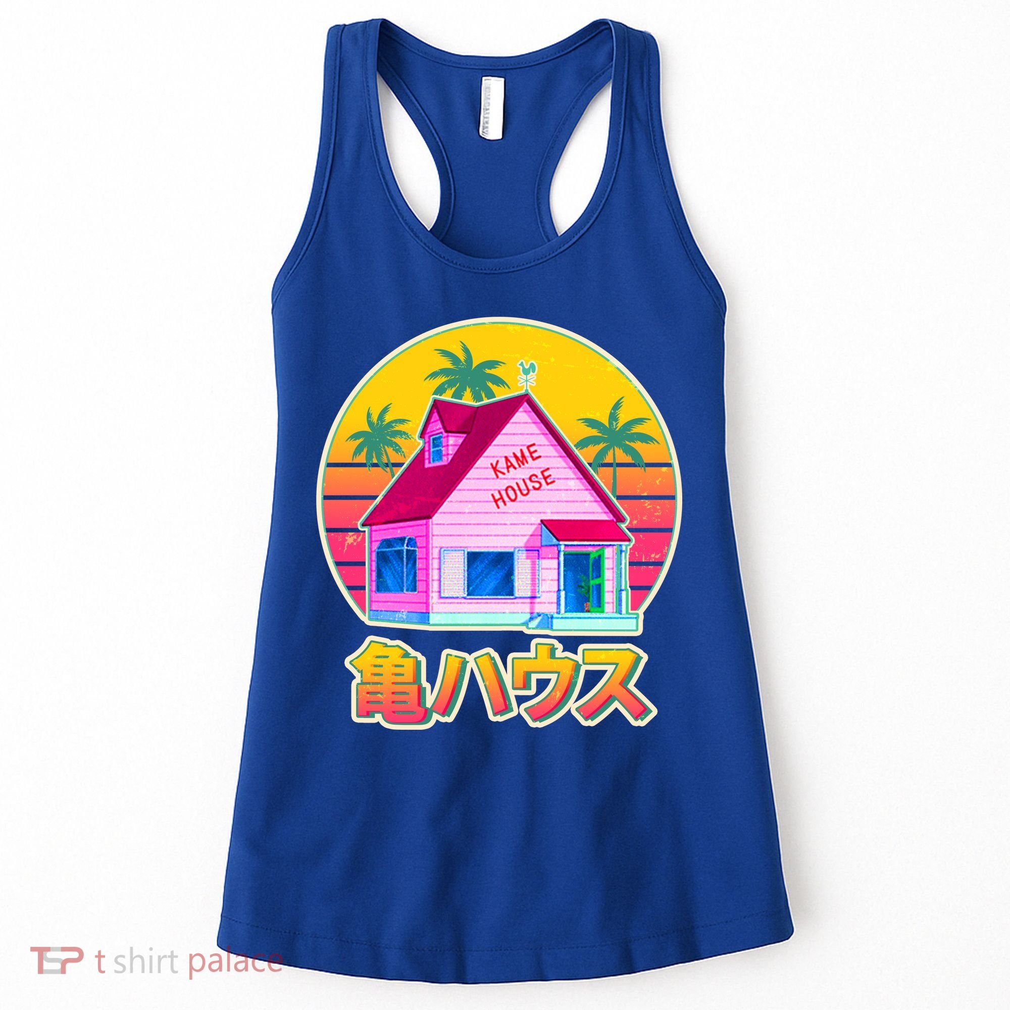 Retro Eighties 80's Anime Kame House Women's Tank Top