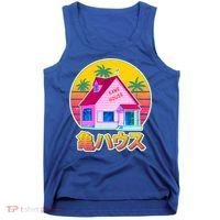 Retro Eighties 80's Anime Kame House Tank Top thumb 0