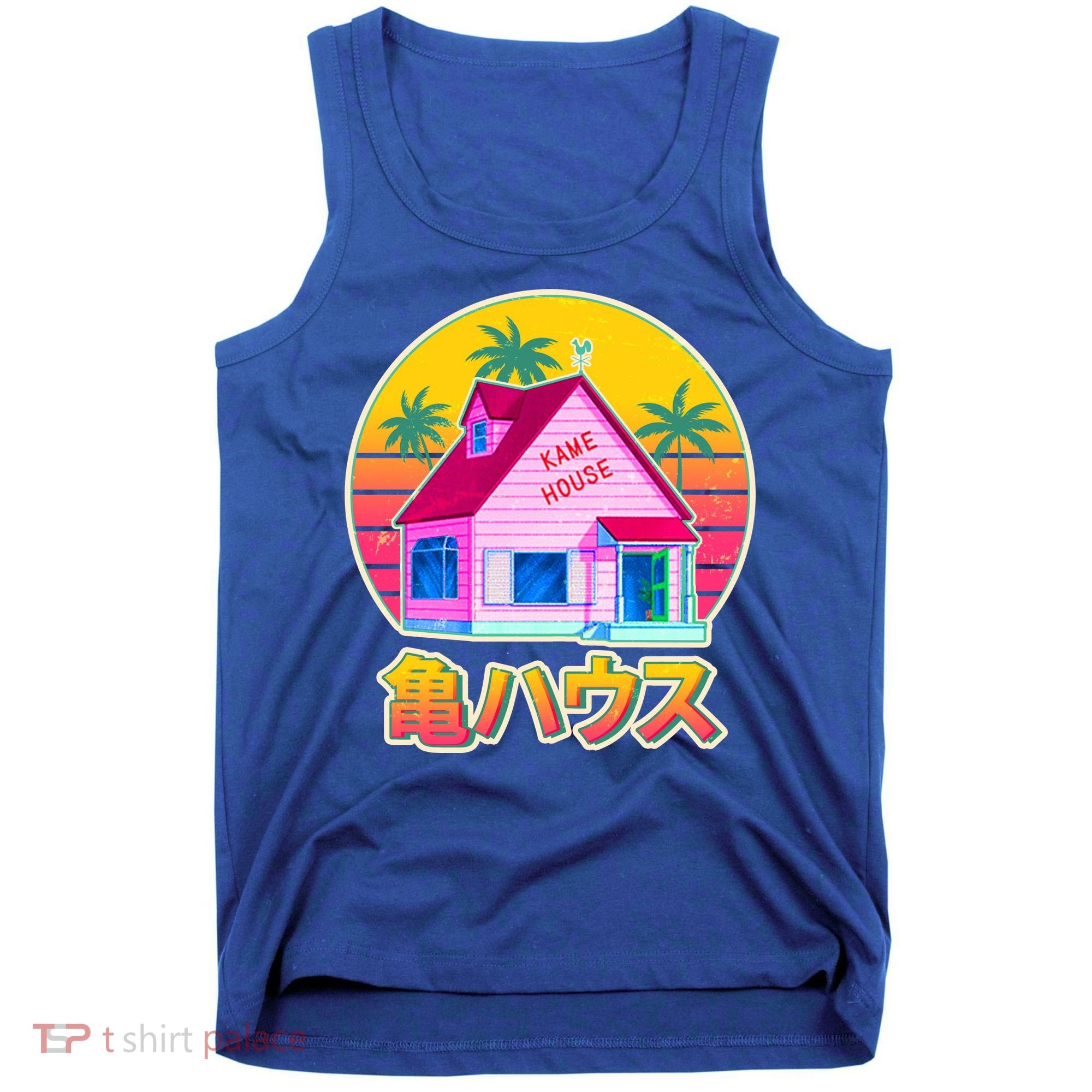 Retro Eighties 80's Anime Kame House Tank Top