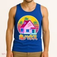 Retro Eighties 80's Anime Kame House Tank Top thumb 3