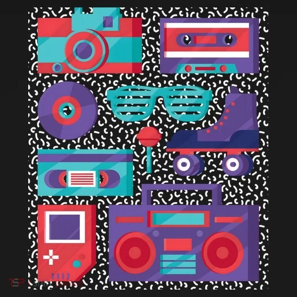 Retro Elements 90s Doggie Tank