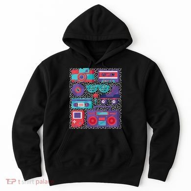 Retro Elements 90s Hoodie