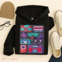 Retro Elements 90s Hoodie thumb 4