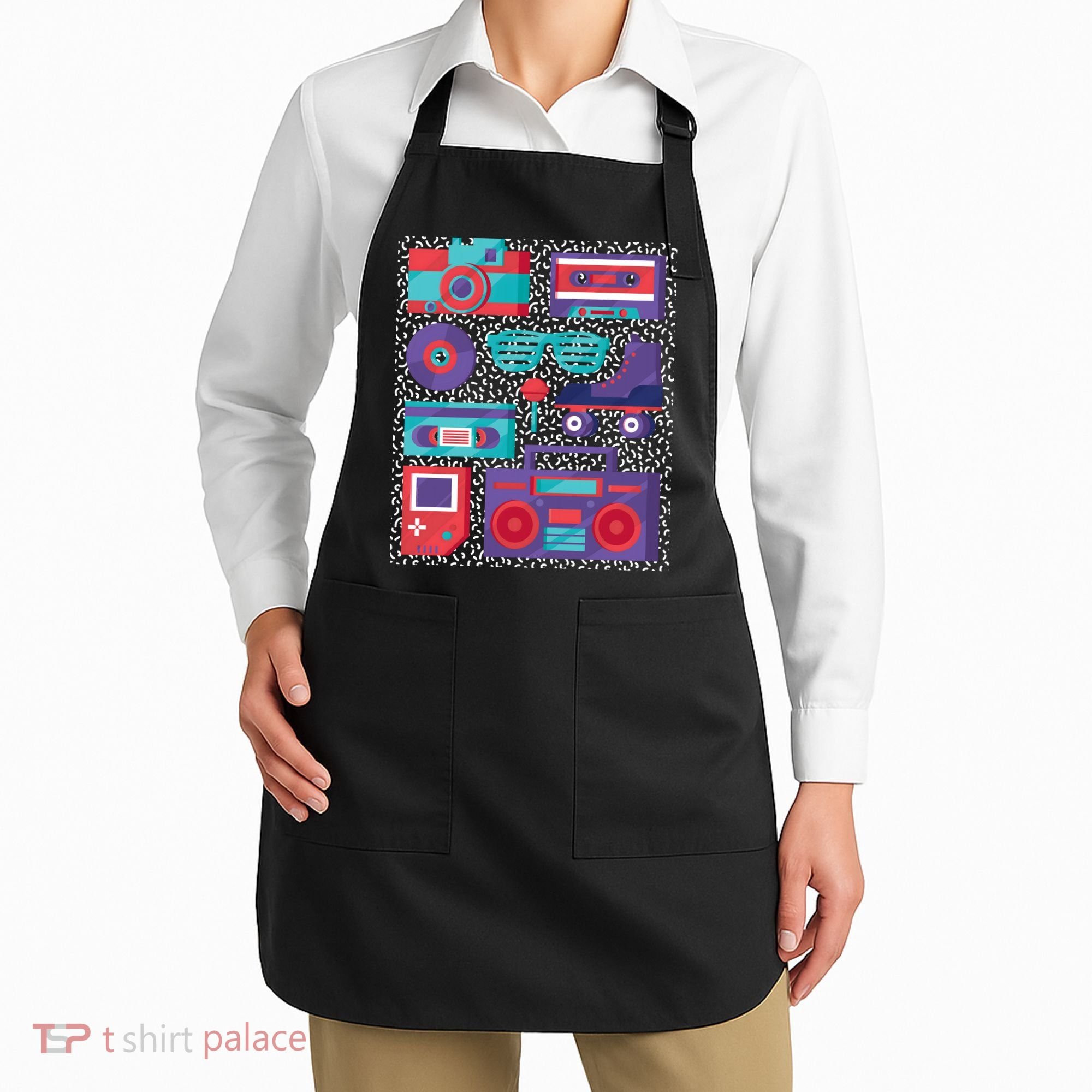 Retro Elements 90s Apron