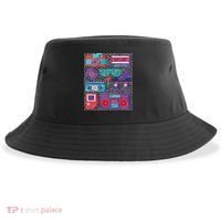 Retro Elements 90s Sustainable Bucket Hat thumb 0