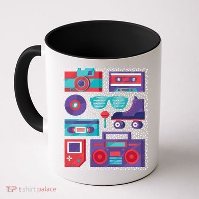 Retro Elements 90s Coffee Mug