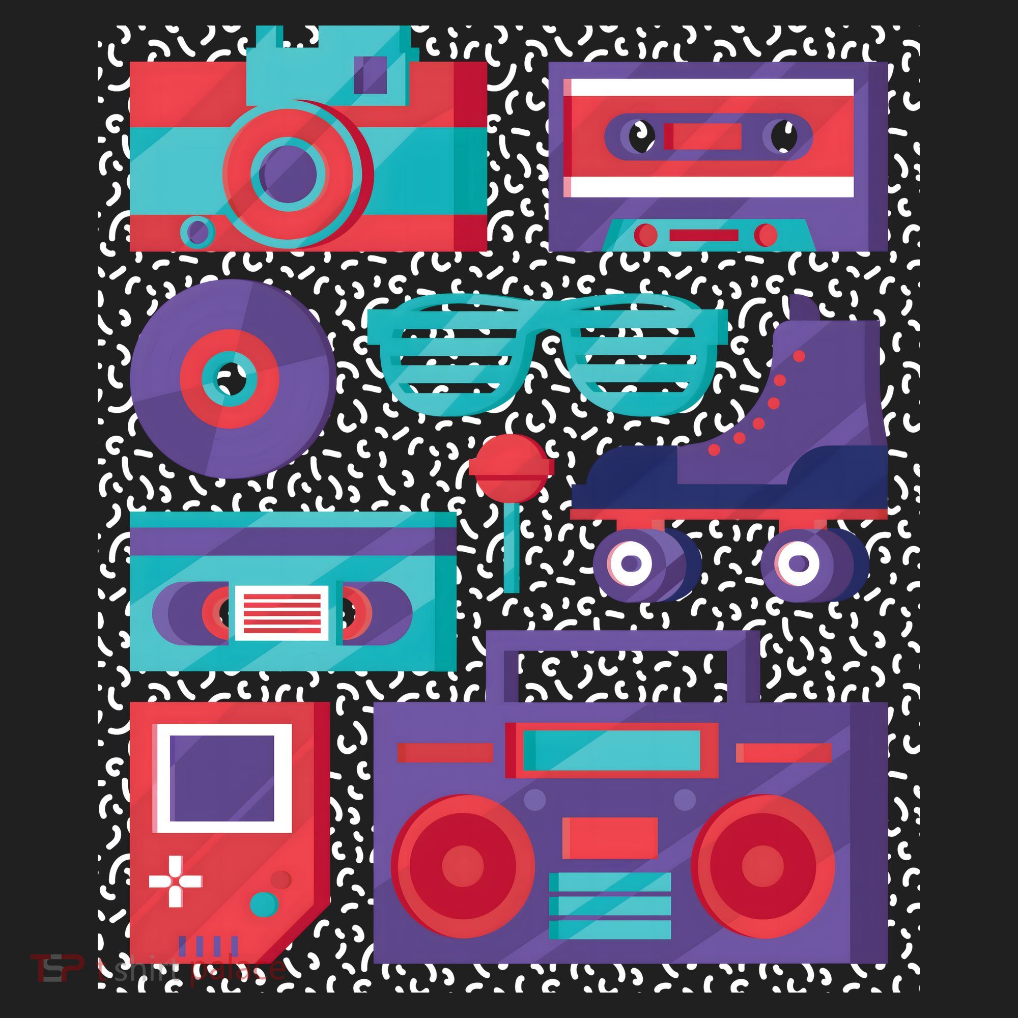 Retro Elements 90s Tumbler
