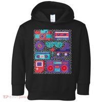 Retro Elements 90s Toddler Hoodie thumb 0