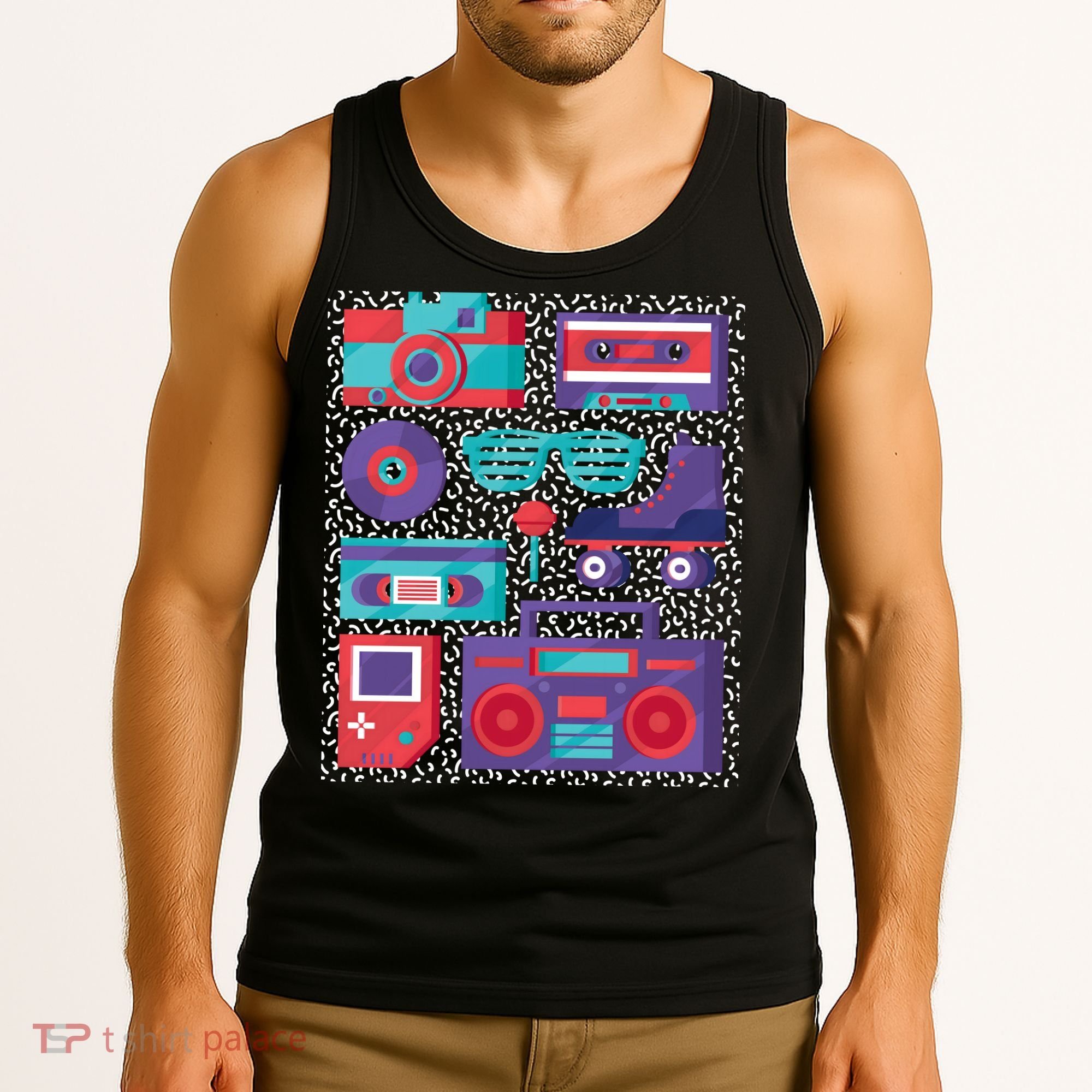 Retro Elements 90s Tank Top