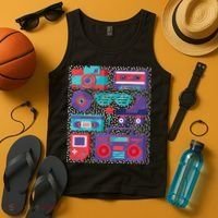 Retro Elements 90s Tank Top thumb 4