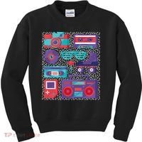 Retro Elements 90s Kids Sweatshirt thumb 0