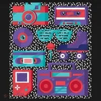 Retro Elements 90s Kids Sweatshirt thumb 2