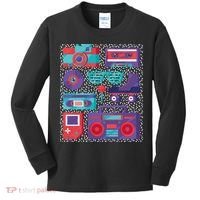 Retro Elements 90s Kids Long Sleeve Shirt thumb 0