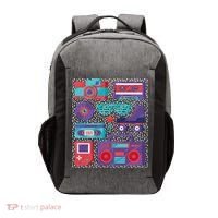 Retro Elements 90s Vector Backpack thumb 0