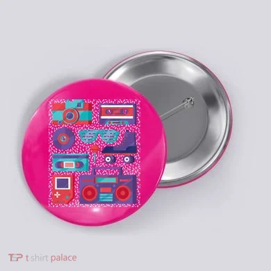 Retro Elements 90s Button