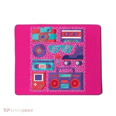 Retro Elements 90s Mousepad