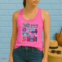 Retro Elements 90s Women's Tank Top thumb 2