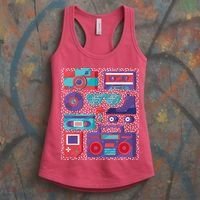 Retro Elements 90s Women's Tank Top thumb 3