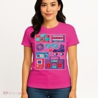 Retro Elements 90s Women's T-Shirt thumb 4