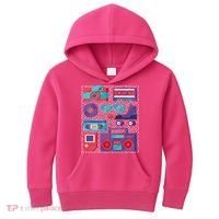 Retro Elements 90s Kids Hoodie thumb 0