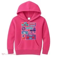 Retro Elements 90s Kids Hoodie thumb 0
