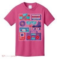 Retro Elements 90s Kids T-Shirt thumb 0