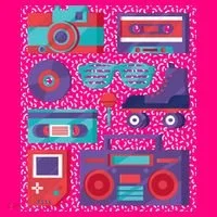 Retro Elements 90s Kids T-Shirt thumb 4