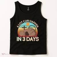 Retro Easter A Lot Can Happen In 3 Days Tank Top thumb 2