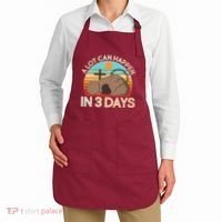 Retro Easter A Lot Can Happen In 3 Days Apron thumb 2