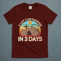 Retro Easter A Lot Can Happen In 3 Days T-Shirt thumb 5