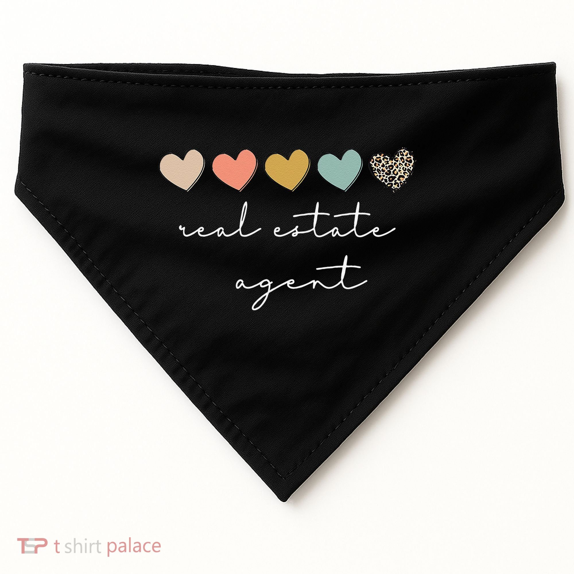 Real Estate Agent Investor Home Broker USA-Made Doggie Bandana