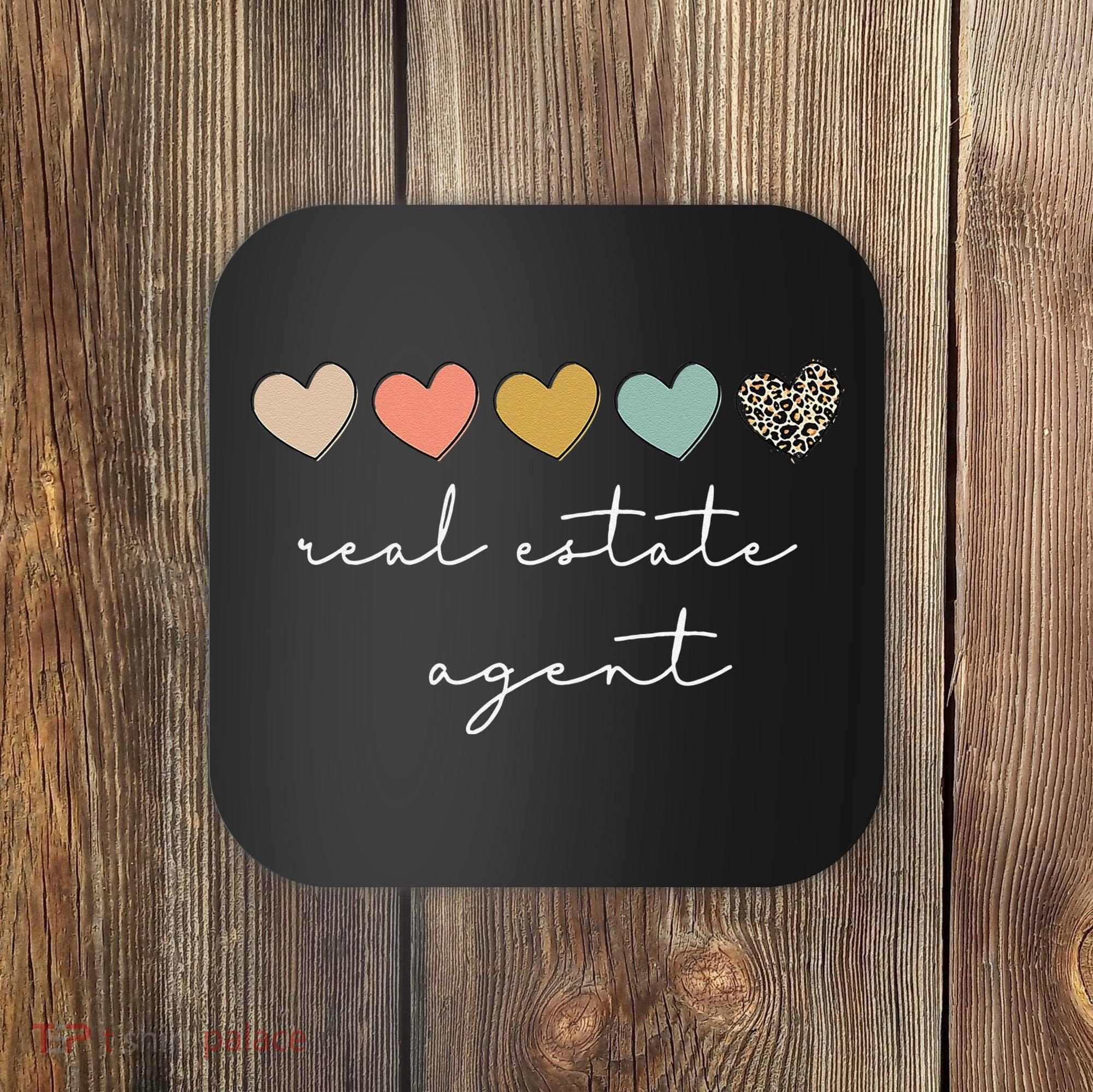 Real Estate Agent Investor Home Broker Coaster
