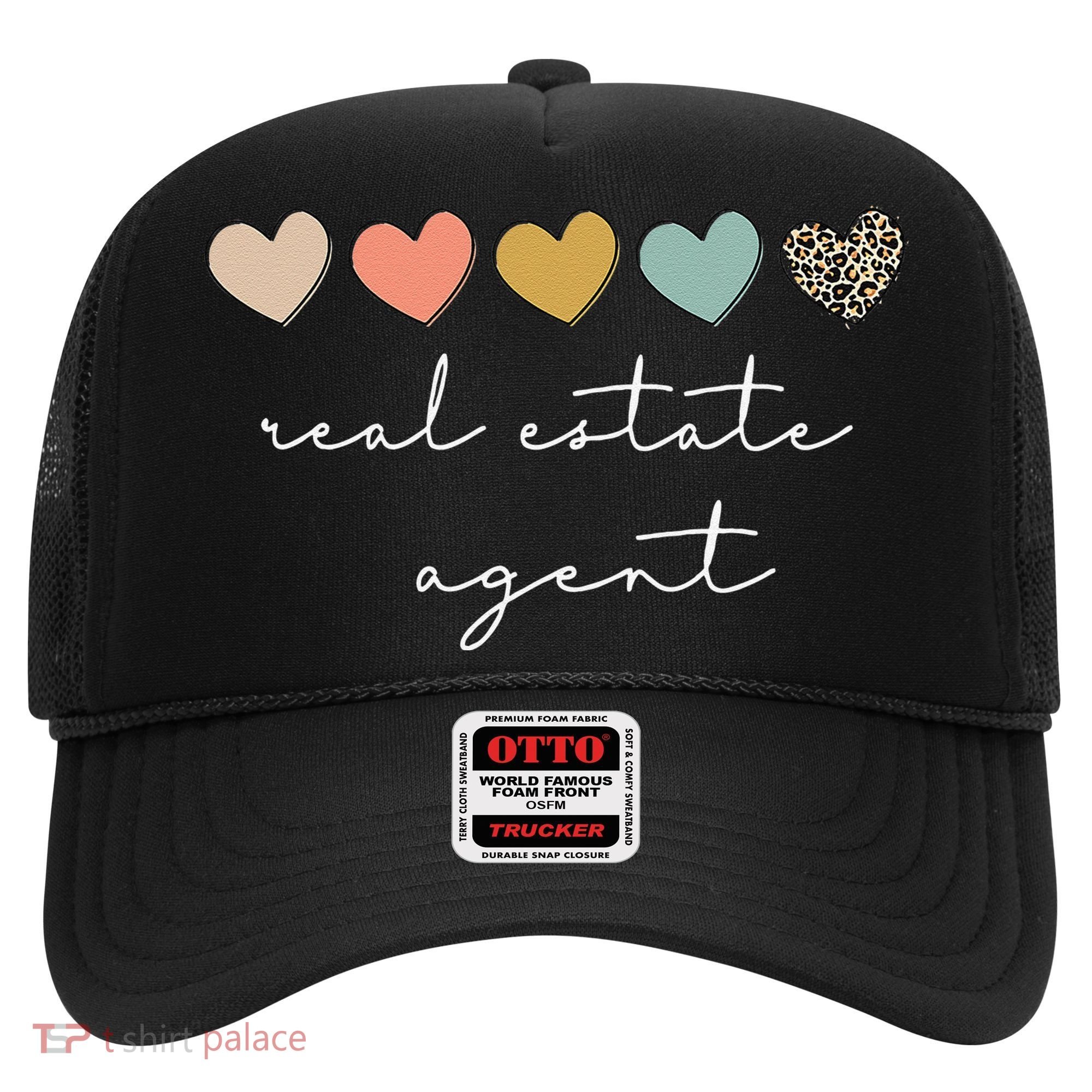 Real Estate Agent Investor Home Broker Hat