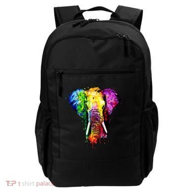 Rainbow Elephant Art Cute Gift Backpack