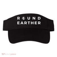 Round Earther Anti Flat Earth The Earth Is Round Visor thumb 0