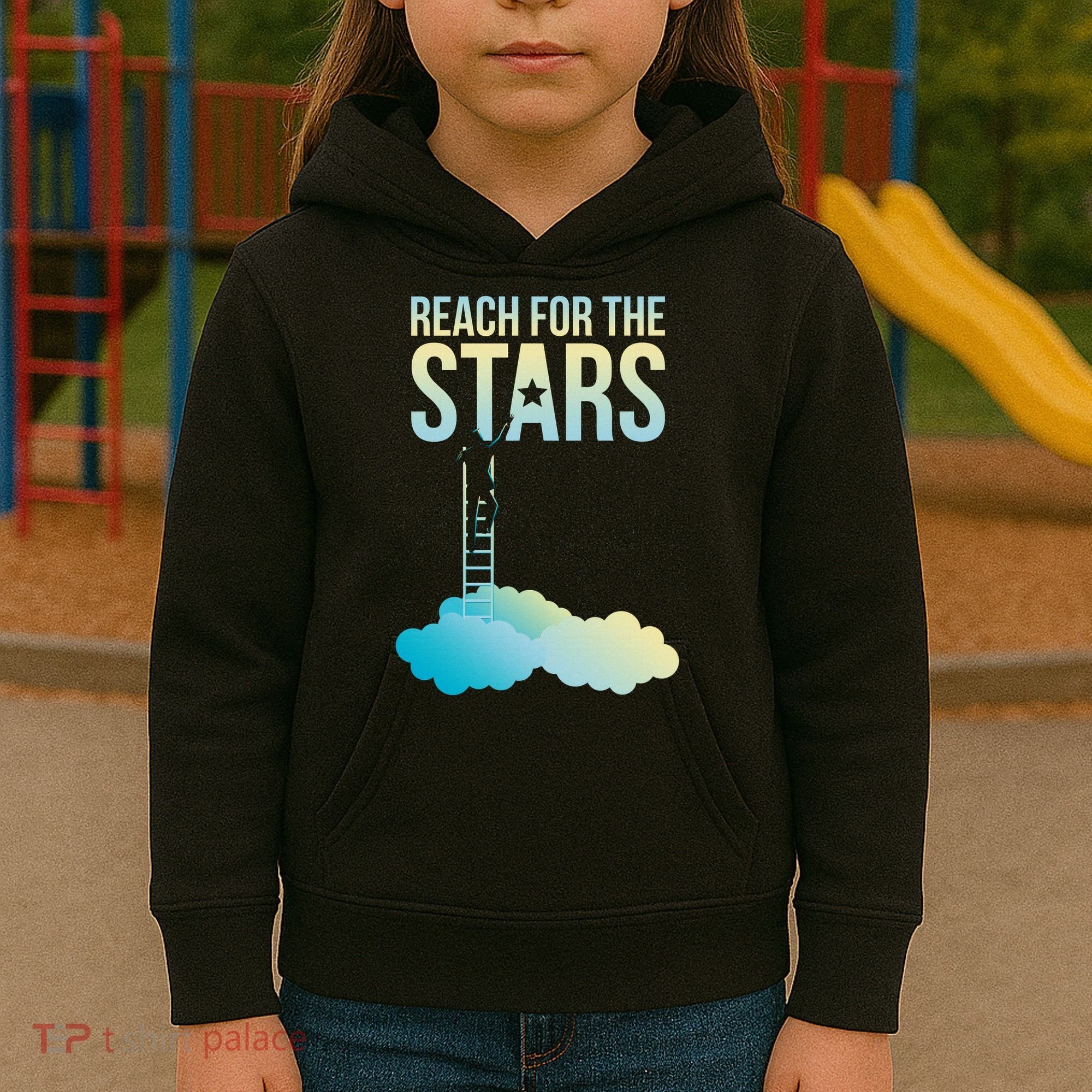 Reach For The Stars Kids Hoodie