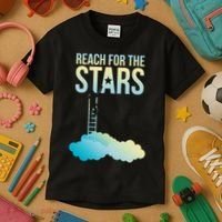 Reach For The Stars Kids T-Shirt thumb 3