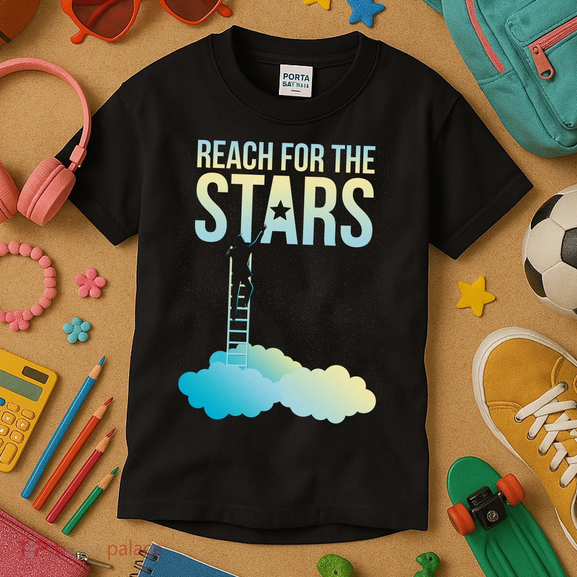 Reach For The Stars Kids T-Shirt