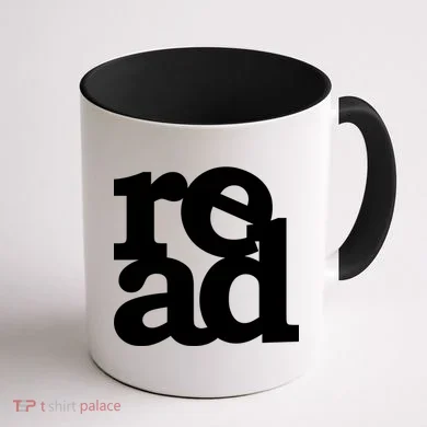 Read Logo Coffee Mug back