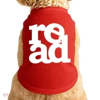 Read Logo Doggie Tank thumb 0