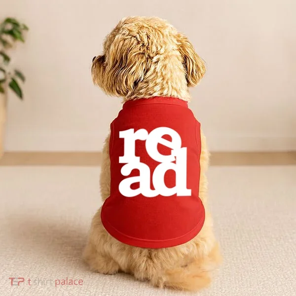 Read Logo Doggie Tank