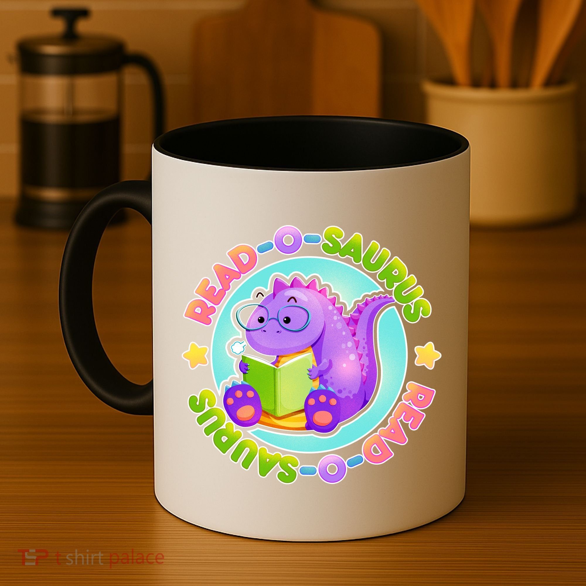 Read-O-Saurus Coffee Mug