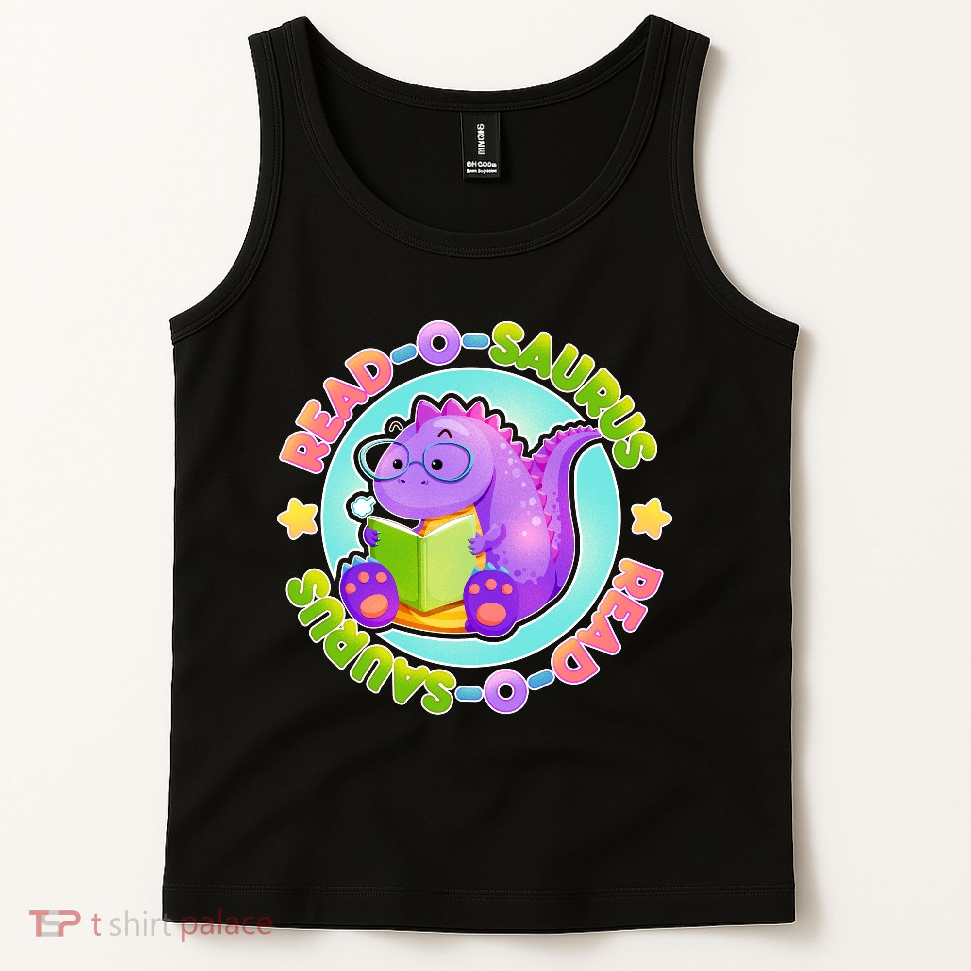 Read-O-Saurus Tank Top