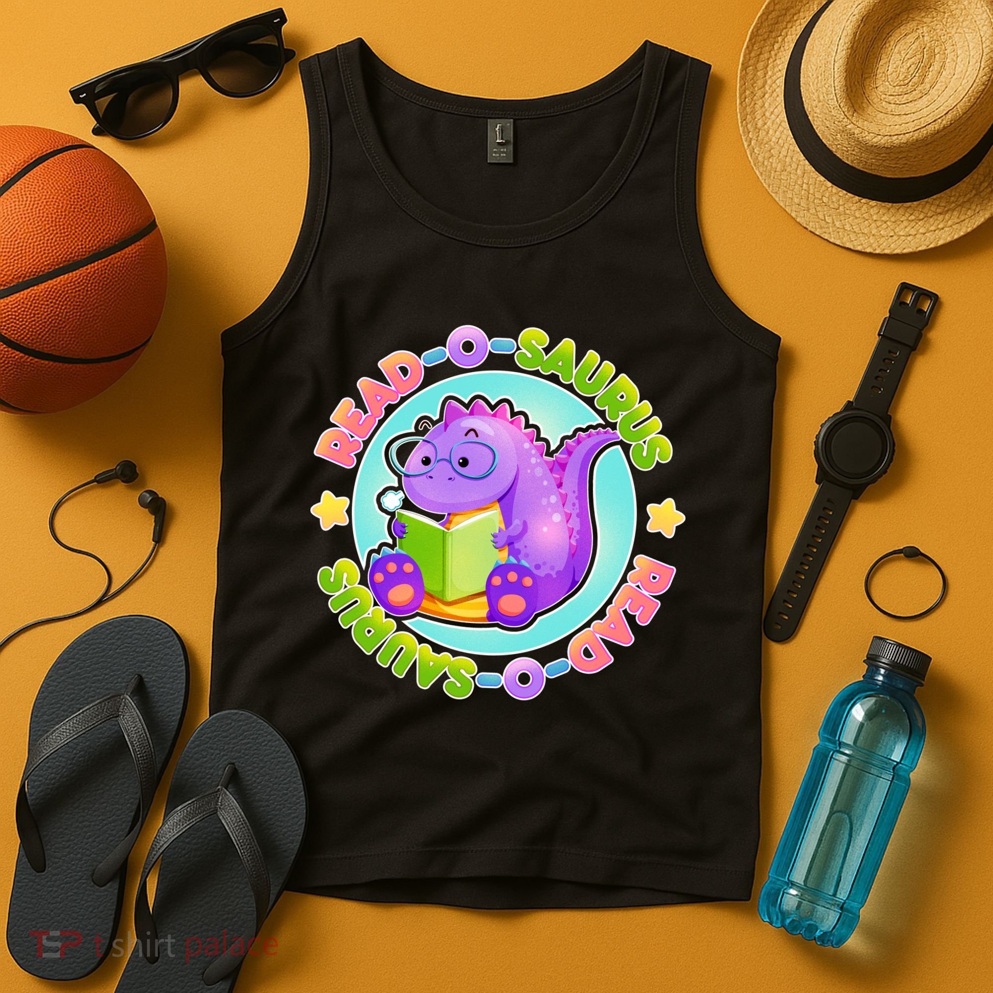 Read-O-Saurus Tank Top